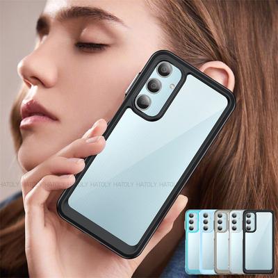 For Samsung Galaxy M35 5G Case Samsung Galaxy M35 5G Cover Shockproof Clear PC TPU Phone Back Cover For Samsung Galaxy M35 5G