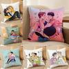 H-HeartstopperS Pillow Case Silky Elegant Comfort Sofa Bed Invisible Zipper