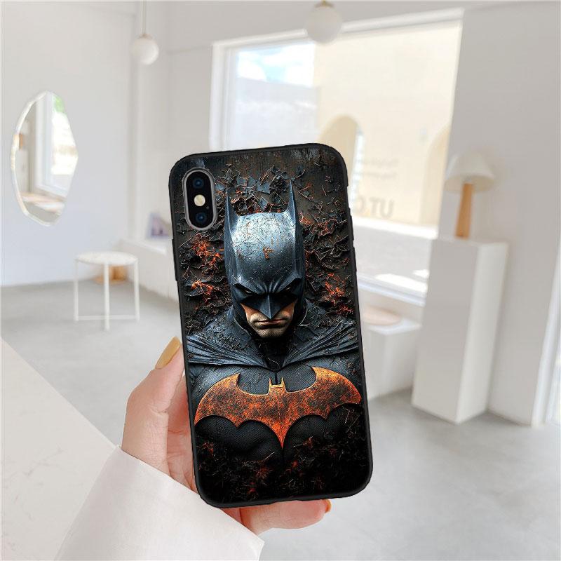 CJ15 Batman Soft Shell Phone Case for OPPO A40 A60 A80 A15 A16 A16K A12 A17 A17K A54 A54S A53 A53S A55 A56 A57 A98 F23