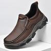 Men's Quick Slip-On Outdoor Casual Leather Shoes