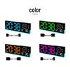LED Luminous Digital Wall Clock for Living Room - Simple Modern 5537