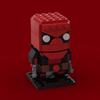 Building Block Compatible, Small Particle Square Head Building Block 56652 Educational Toy 36263 Deadpool Set