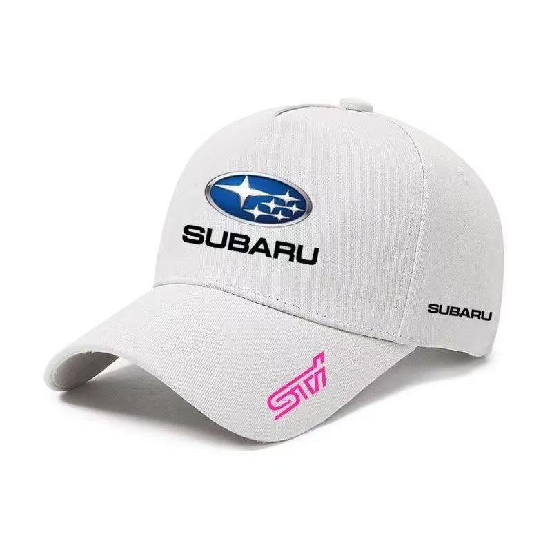 Car Outdoor Sports Hat Baseball Caps Sunscreen Hat Emblem For Subaru STI Outback Forester Impreza XV Legacy WRX BRZ Tribeca X5