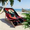 Espionage Elegance Casino Royale Beach Towel Soft Outdoor Camping Absorbent Bath Towel Outdoor Pool Towel Seaside Travel and Vacation Towels Printing
