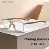 Flexible Reading Glasses Vintage TR90 Frame Women Men Presbyopia Glasses Eyewear 0 To +4.0  Anti Blue Ray Far Sight Eyeglasses