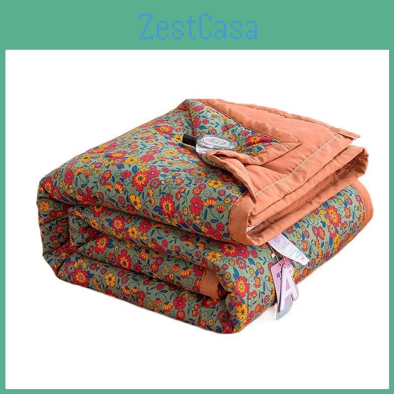 Skinfriendly Cool Summer Quilt 1 Pc Quilts Comfortable Breathable Air Condition Comforter Lightweight Summer Quilt No Pillowcase Or Bedsheet