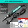 Professional 80W Adjustable Temperature Electric Soldering Iron - High Power Internal Heating for Repair & Household Welding