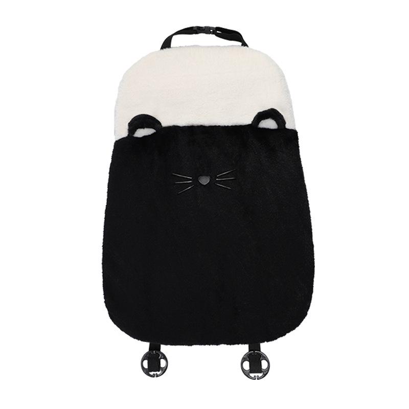 Cute Cat Paw Car Neck and Lumbar Support Headrest Pillow - Plush Backrest Decoration