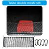 Universally Mesh Cargo Net Car Storage Net Wall Sticker Organizer Pouches Bag Storage Mesh Net for Car Trunk Storage
