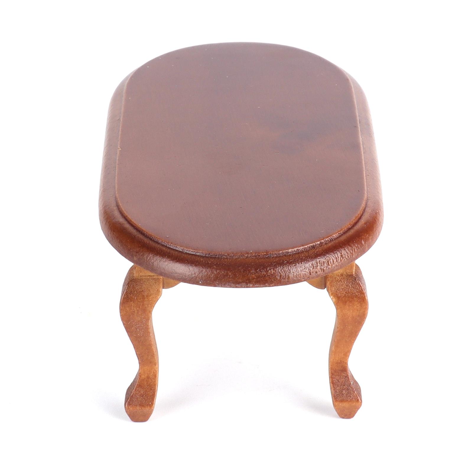 

ature Table European Retro Small Exquisite Good Texture 1:12 Furniture for Kids Decoration
