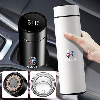 Bil Smart Termosflaska Med Temperaturdisplay Kaffekopp För Enclave Regal Lacrosse Encore Excelle Envision Biltillbehör