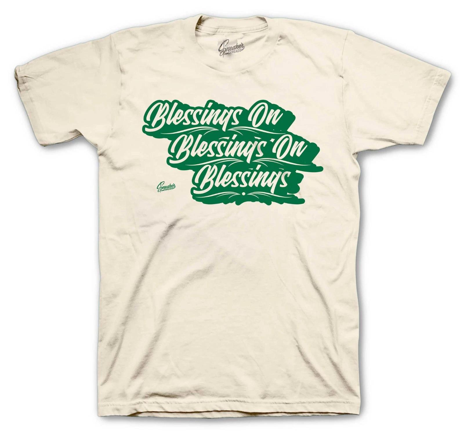 Shirts To Match Retro 1 Pro Green Fir Sneaker Tees - Blessings Shirt XL