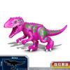 Big Dimension Assembled Construction Blocks Plaything Dinosaur World Triceratops Tyrannosaurus Children Animal Miniature Bricks Playthings for Boys