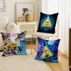 Gravity Falls Bill C-Cipher Cushion Cover Car Throw Pillow Case For Sofa Car Christmas Gift 40x40cm 45x45cm