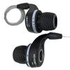 Microshift Twist MTB Cycling Bike Twist Grip Gear Shifters 3X7 Speeds Trip DIP Compatible for Shimano Shifters