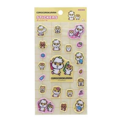 Adesivos Puff Sanrio COROCOROKURIRIN ( Retro ) Japão NOVO