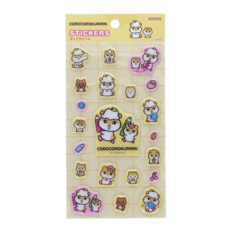 

Sanrio COROCOROKURIRIN Пухлые наклейки ( Ретро ) Япония НОВЫЙ