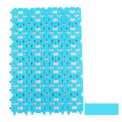 

5PCS PE Mesh Pet Floor Mats Can Spliced Dog Cage Semi-soft Floor Mats Cat Cage Rabbit Nest Floor Universal Floor Mats Can Cut 5PCS синий