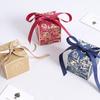5/10Pcs Paper Candy Bow Gift Box for Wedding Marriage Decoration Bride Party Supplies DIY Table Ornament Accessory