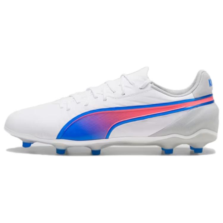 

Puma King Match Comfortable Sports AG FG Football Shoes Men Football Shoes White Blue 107863-02 44