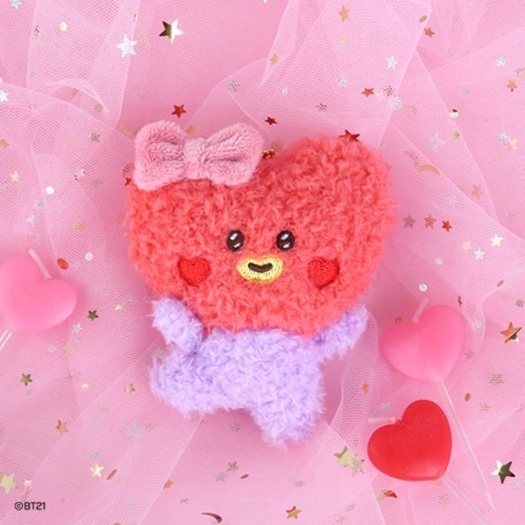 

[ВЖИВАНИЙ] м яка іграшка bt21 з стрічкою