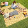 Picknickdecke Strandmatte Sanddicht Wasserdicht Campingdecke Tragbare Reisematte für Outdoor Indoor Familie Strand BBQ Park Rasen
