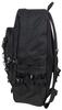 Large Daypack Rucksack Backpack Large Capacity Logos Black One Size [Logo Spark]
