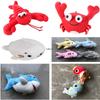 Choix de modèles - Animaux marins, peluche en coton PP avec porte-clés (poisson, requin, etc.).