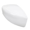 Side Mirror Cover Exterior Rearview Mirror Cover Cap Unpainted White Wing Mirror Housing for Sentra 2012 To 2019 Left