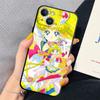 Black Soft Case for Apple iPhone 6s 11 8 XS X 13 Pro Max XR 7 12 Mini 14 Plus SE 14Pro Back Cases Sailor Cartoon M-Moons Cover