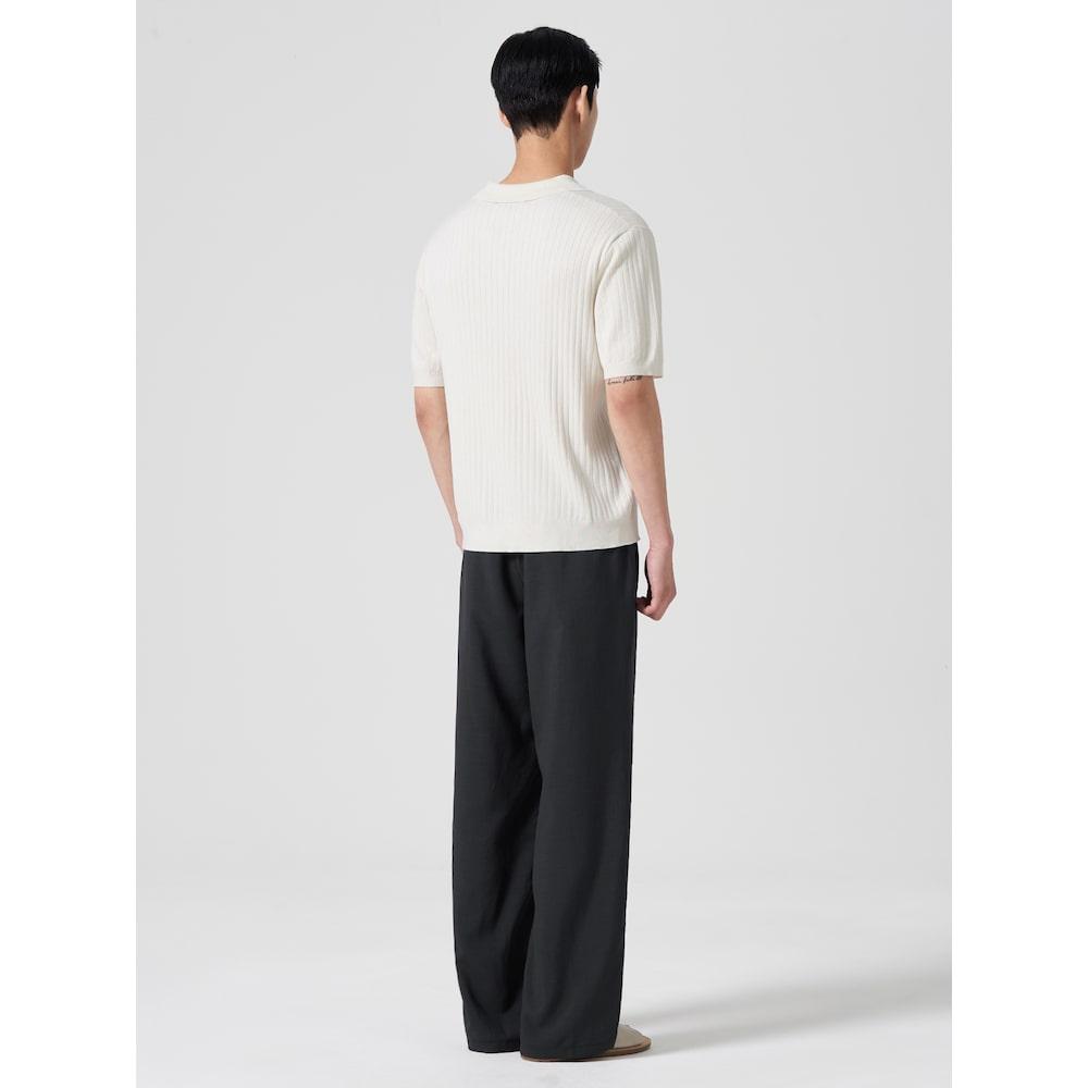 8SECONDS Lecture Wide Banding Slacks Ash (424721Ly74)