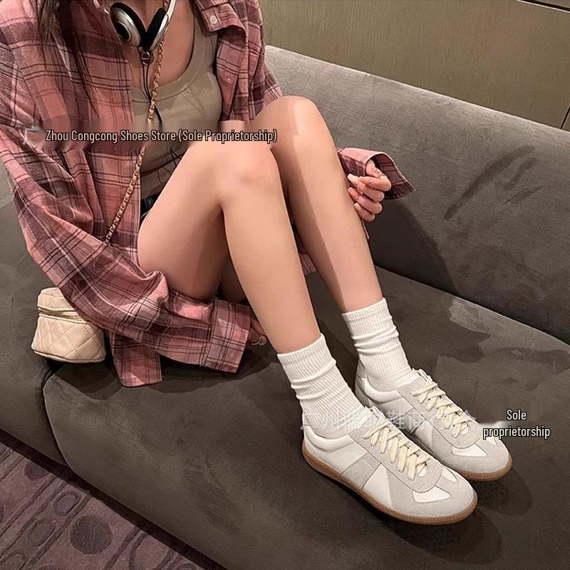 **Margiela Xun 2025 Unisex Retro Canvas Sneakers**