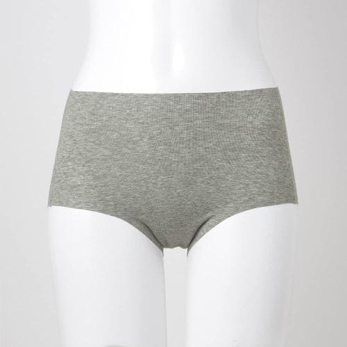 Gunze Inkontinenzhosen (Kompatibel mit Saugbinden, geringe Blutung) Selfair Damen Shorts, Grau Moch, Größe L