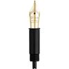 Fountain Pen Nib Set: EF, F, Small Oblique, Stainless Steel, Iridium Gold Replacement Nibs