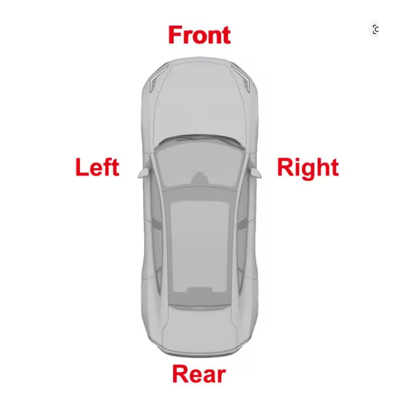 1498204-00-B 1498205-00-B For Tesla Model Y Front Door Trim Tweeter Speaker Horn Cover Sound Cover Accesorios Para Auto 2020+
