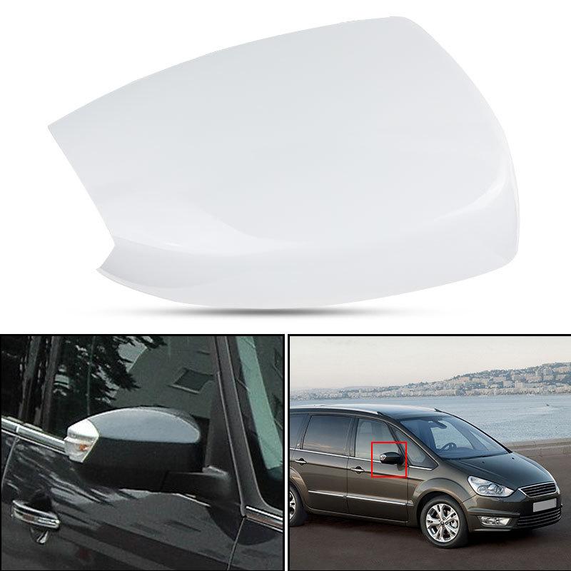 Car Rearview Mirror Cover Cap Left Right Side Mirror Cover Cap For Ford S-MAX Galaxy S-Max 2006-2014 For Ford KUGA Escape 2008