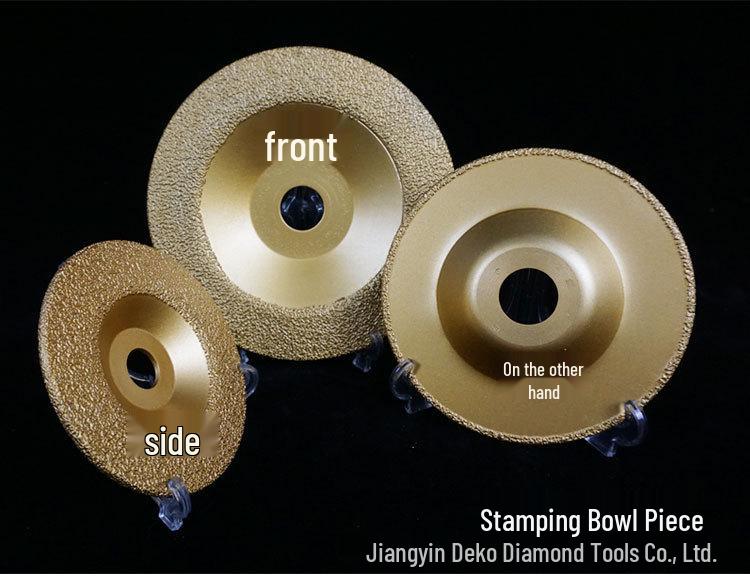 Brazed Diamond Cast Iron Grinding Disc: Coarse Grit, Durable, Metal Polishing Wheel