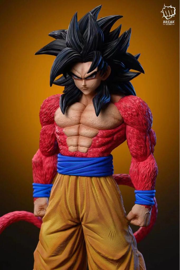 [USED] Dragon Ball Son Goku Super Saiyan 4 Garage Kit Completed Figure