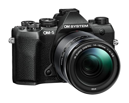 OM SYSTEM OM-5 Mark II Lens Kit 14-150mm II Black