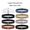 Unsichtbarer Verstellbarer Taillengürtel All-Match Schmal Elastisches Band Mode Stretch Taillenband Frauen