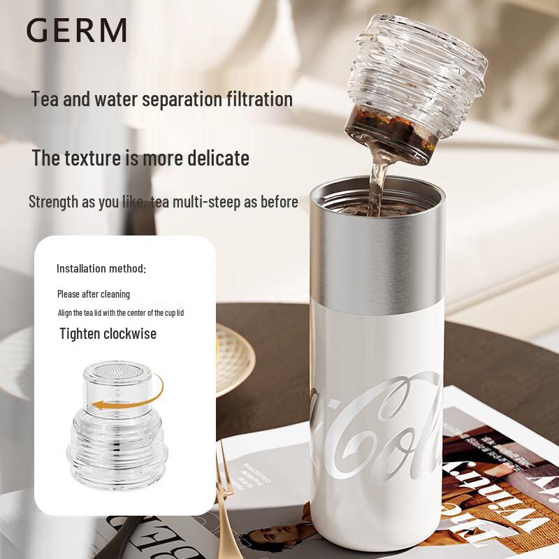 Germ Coca-Cola Co-Branded Rostfritt Stål Isolerad Mug