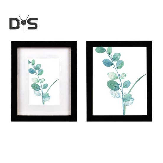 Wooden Photo Frame 5/6/7/8/10 Inch A4 Wall Mounted Easy To Install Display Horizontally or Vertically Table Top Display Photo Frame Office Wall Art