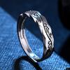 Herren Pop Vintage Sterling Silber Kreativer Offener Ring