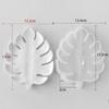 DIY Leaf Shape Coaster Silicone Mold Heat Resistant Mould for Epoxy Resin Gypsum Handmade Desktop Decor Craft Gifts Making