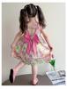 2025 New Fashion Floral Sleeveless Summer Dress for Baby Girls – Cotton