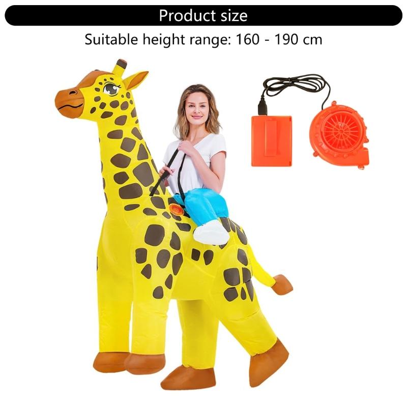 Adult Sized Animal Inflatable Costume Quick Blowing Up Design For Themed Parties Cosplay Event