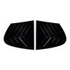 BMW 1 Series E87 (05-11) Window Louver Sunshade Trim Pair