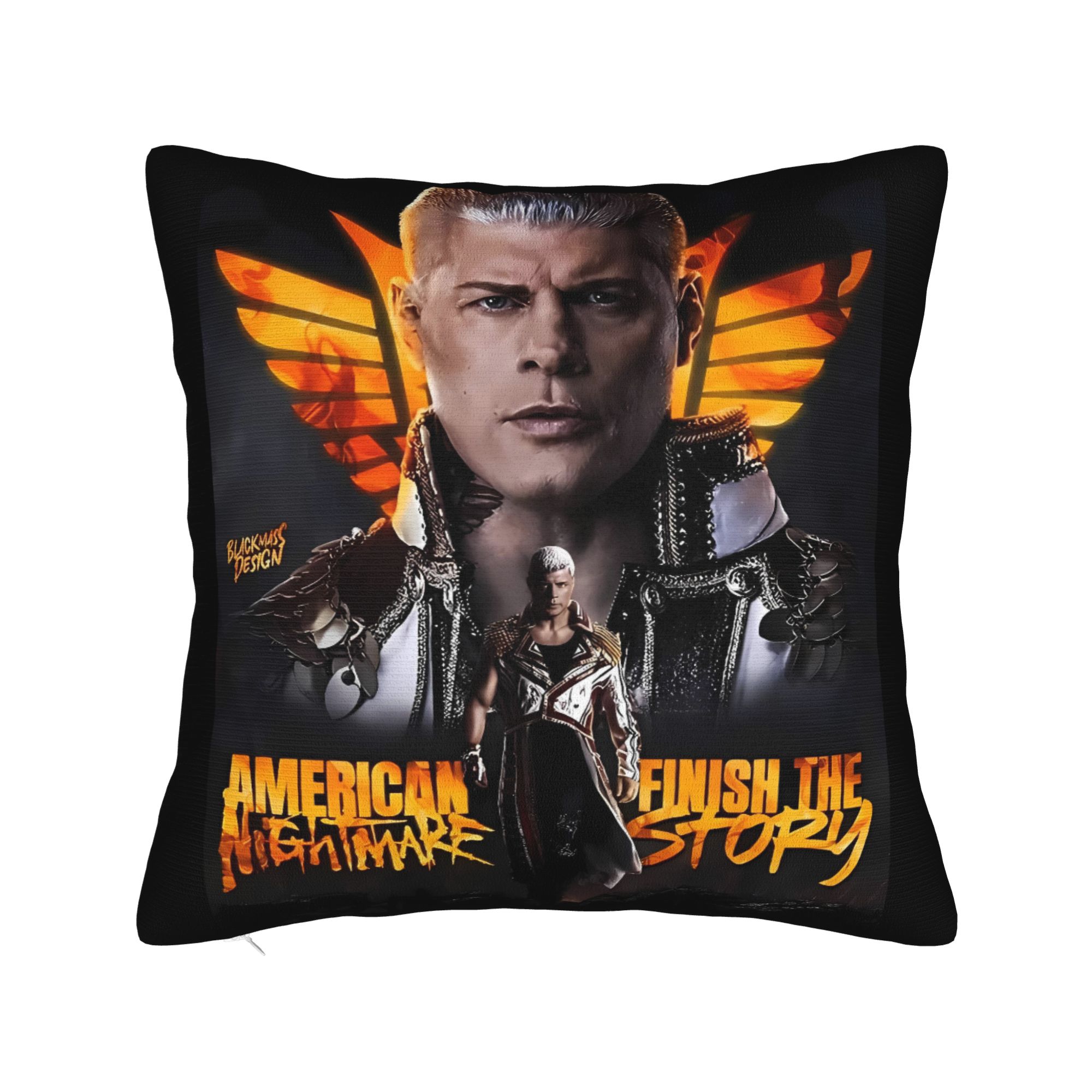 

Cody Rhodes Wrestling Pillowcases Vintage Pillow Case For Chair Sofa Home Decor Print Pillow Cover 18x18Inch