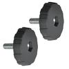 Air Filter Cover Knob Pair Compatible with Various For Brushcutters Perfect Fit for Models Like the 124R Series