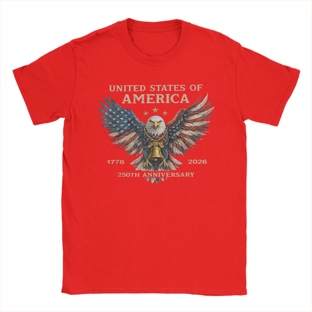 Oversized T Shirt Summer 250 Years 17762026 250th Anniversary Popular T Shirts Cotton Tshirt for Unisex Short Sleeve Clothes